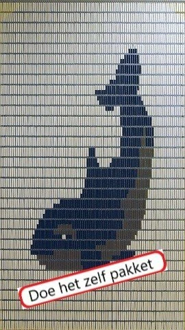 Vliegengordijn Bouwpakket Orka 90x210cm