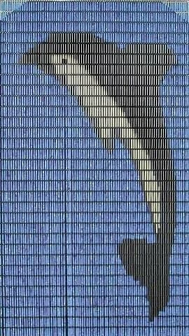 Vliegengordijn Bouwpakket Dolfijn 100x240cm - Afbeelding 2