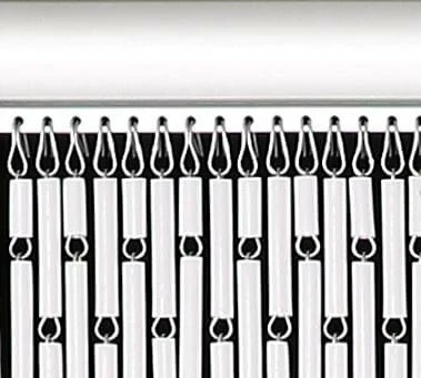 Vliegengordijn Hulzen Wit 100x240cm - Afbeelding 2