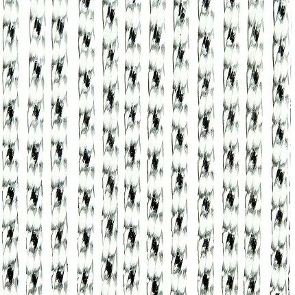 Vliegengordijn Luxe Lucca Zwart 100x240cm