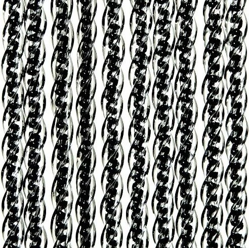 Vliegengordijn Luxe Venetiƫ Zwart 100x240cm