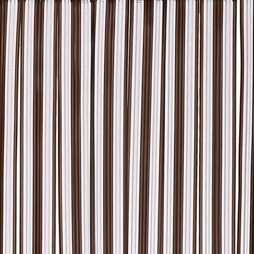 Vliegengordijn Pvc Zwaar Donkerbruin 100x220cm