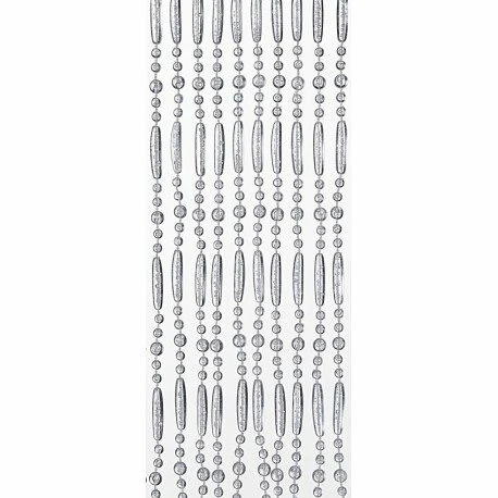 Vliegengordijn Kralen Perla Transparant 100x240cm (100 Strengen) - Afbeelding 2