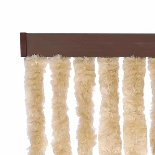 Vliegengordijn Kattenstaart 90x220cm Beige - Afbeelding 2