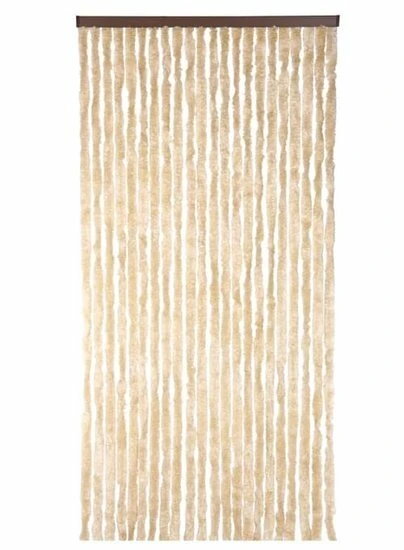 Vliegengordijn Kattenstaart 90x220cm Beige - Afbeelding 3
