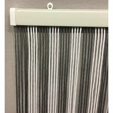 Vliegengordijn Victoria 90x220cm (wit-zilver) - Afbeelding 3