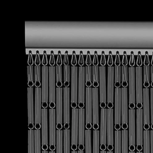 Vliegengordijn Hulzen Zilver 90x210cm - Afbeelding 2