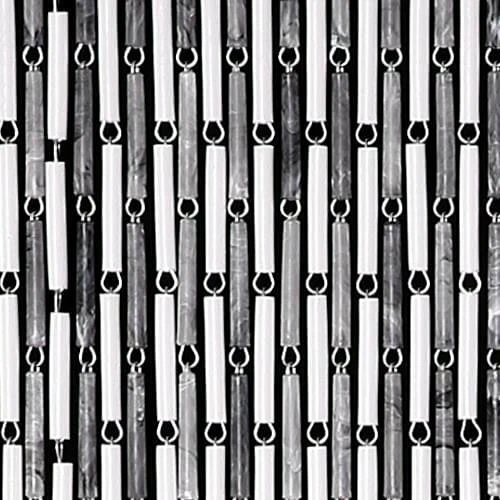 Vliegengordijn Hulzen Wit/grijs 90x210cm