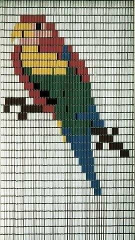 Vliegengordijn Bouwpakket Papegaai 90x210cm - Afbeelding 2