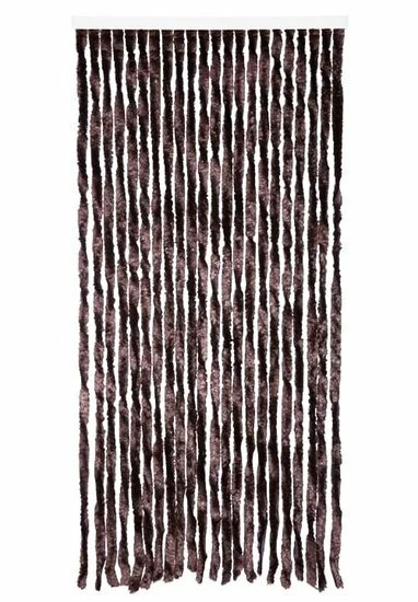 Vliegengordijn Twisted Plush Bruin 90x205cm - Afbeelding 3