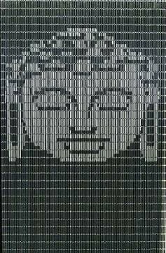 Vliegengordijn Op Maat: Boeddha Antraciet (kant En Klaar)